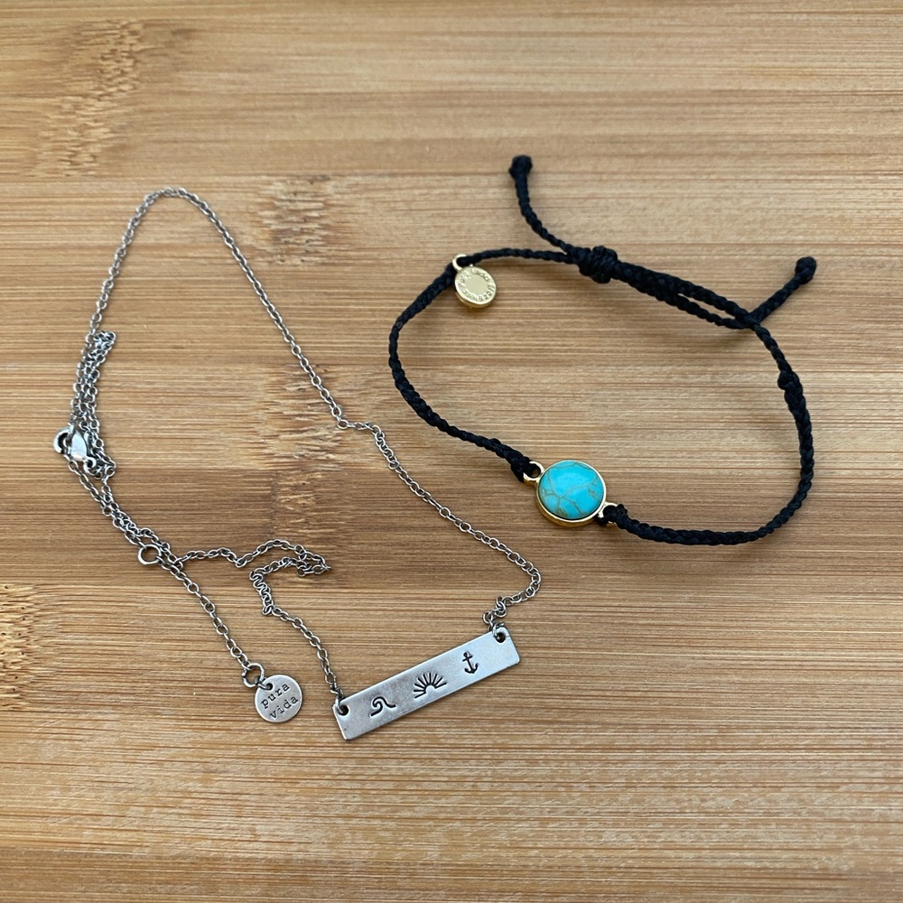 {Pura Vida} Bracelet & Necklace Bundle